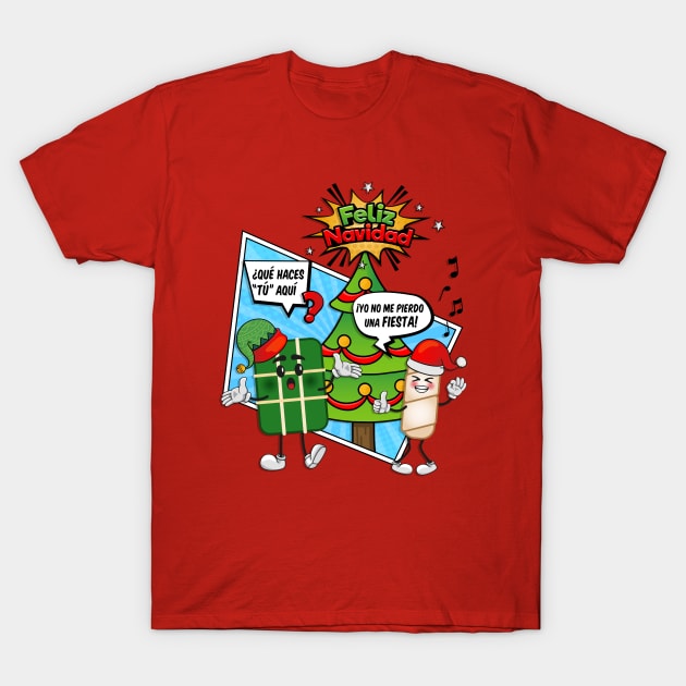 Venezuelan Christmas Party T-Shirt by MIMOgoShopping